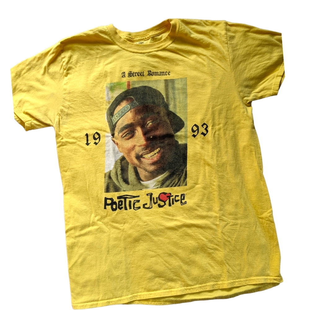 Poetic Justice Movie T-shirt Tupac 1993 large